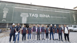 Mersin’de ‘Taş Bina’ restorasyonu sürüyor
