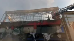 Adana’da oto yedek parça dükkanında yangın