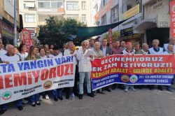 Emeklilerden Mersin’de eylem: “Geçinemiyoruz”
