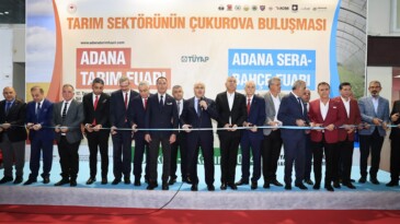 17. Uluslararası Adana Tarım- Sera ve Bahçe Fuarı açıldı