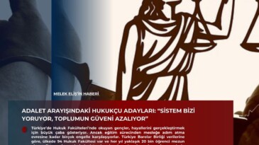 Adalet Arayışındaki Hukukçu Adayları: “Sistem Bizi Yoruyor, Toplumun Güveni Azalıyor”