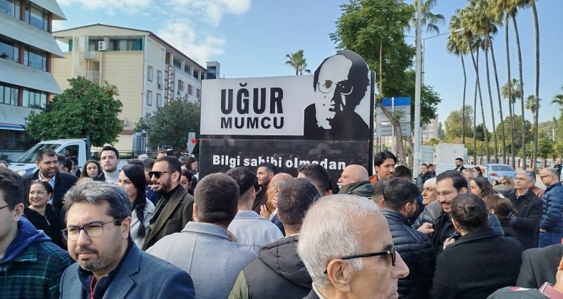 Adana’dan Uğur Mumcu anması