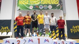 ‘Mersin 4. Veteranlar Masa Tenisi Turnuvası’ tamamlandı
