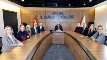 Diş hekimlerinden İl Sağlık Müdürü’ne ziyaret