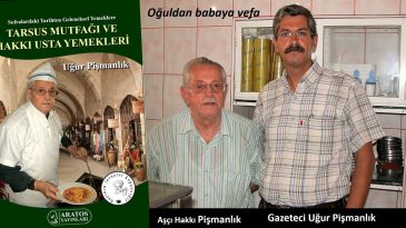“Tarsus Mutfağı ve Hakkı Usta Yemekleri” kitabı Aratos Yayınları’ndan çıktı