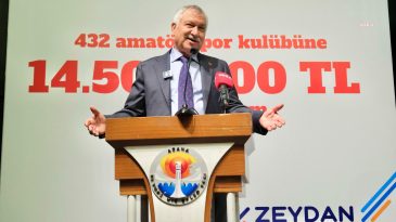 “432 amatör spor kulübüne 14 milyon 500 bin TL nakdi destek”