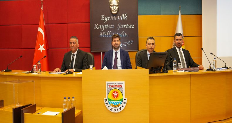 Tarsus Belediyesi’nin Mayıs Ayı Olağan Meclis Toplantısı gerçekleşti