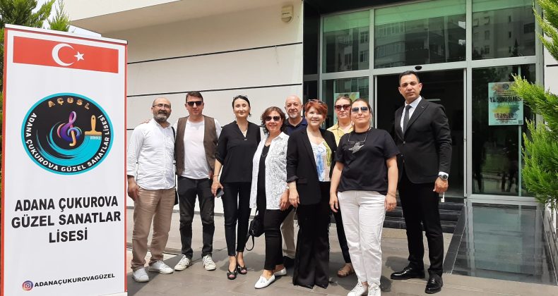 Adanalı lise öğrencilerinden resim sergisi