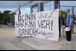 Adana Demirspor Kulüp emekçileri “İşçinin hakkını ver”