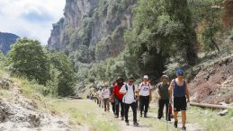Tarihi Kilikya Yolu’nda tanıtım yürüyüşleri devam ediyor