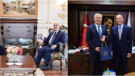 ABD’nin Ankara Büyükelçisi’nden Adana Valisi ve Belediye Başkanı’na ziyaret