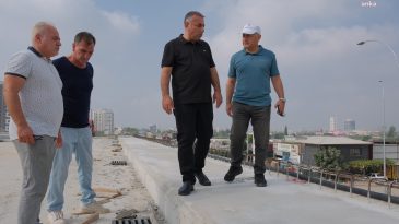 ABB Başkan Vekili Geçer’den Köprülü Kavşağı’nda inceleme