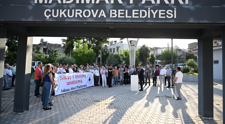 Madımak Katliamı Çukurova’da anıldı