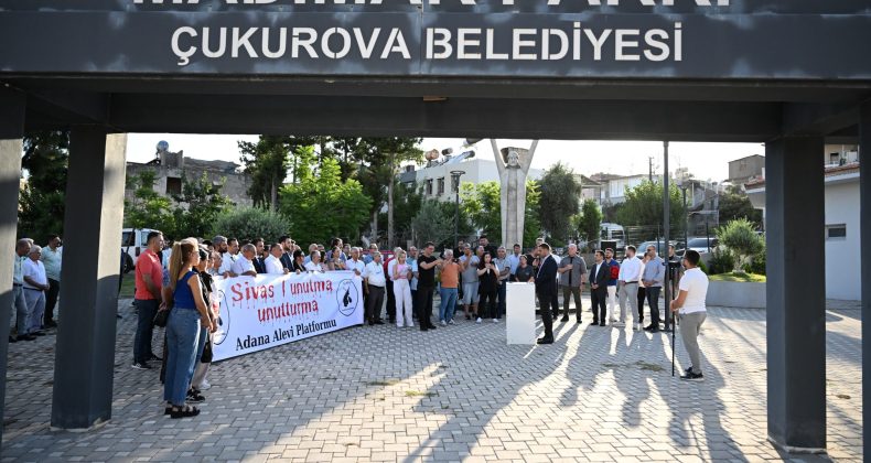 Madımak Katliamı Çukurova’da anıldı