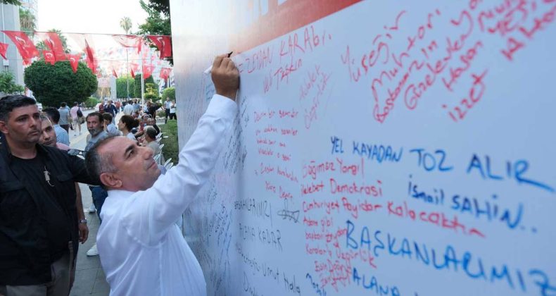 Güngör Geçer: “Halkın iradesi en güçlü sözdür”