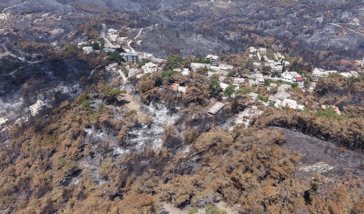 Hatay Valiliği’nden Suriye’deki yangına ilişkin açıklama